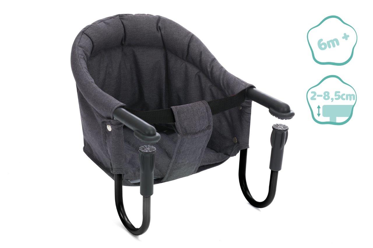 Fillikid Sedátko ke stolu Flexi grey melange