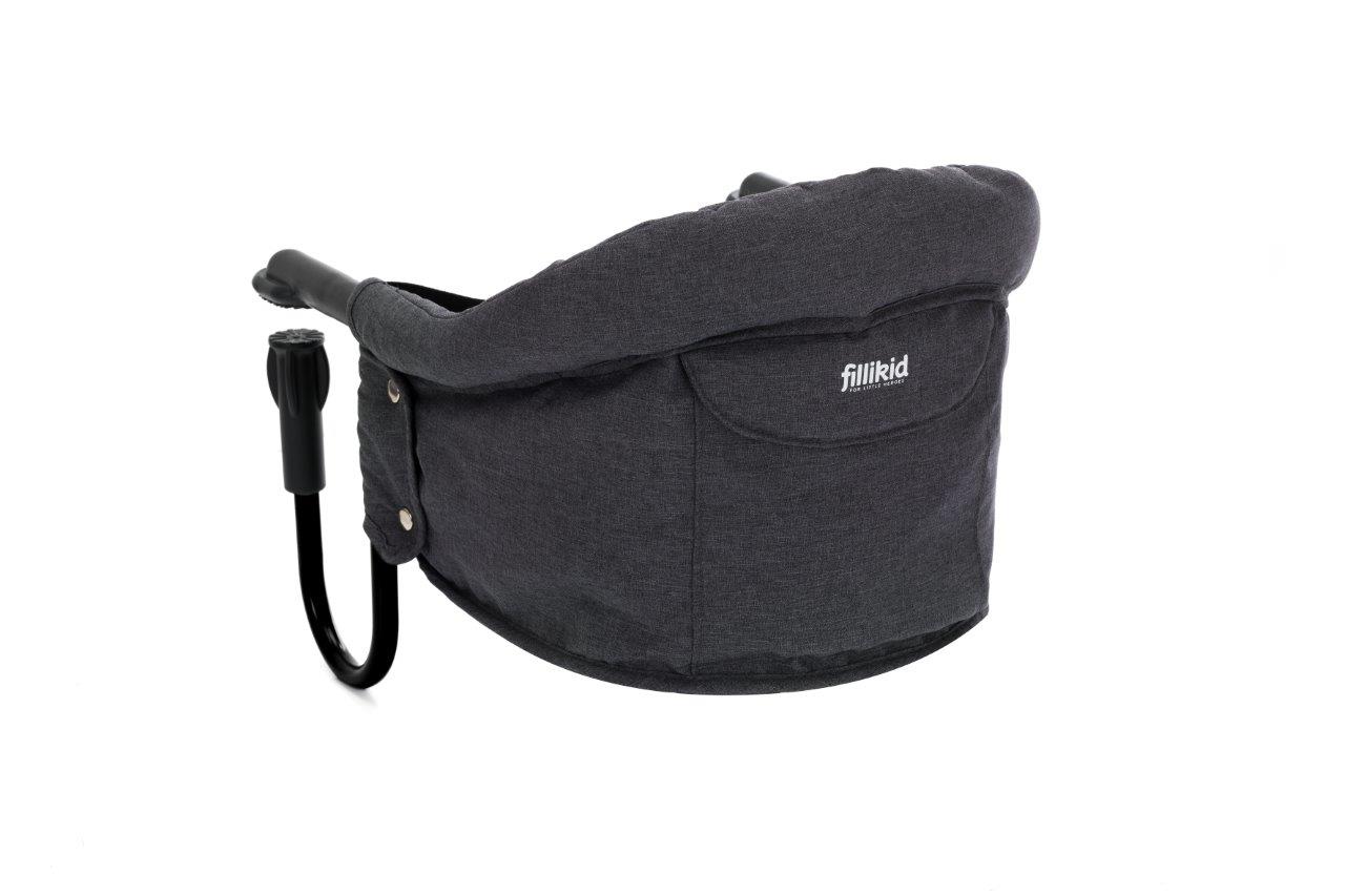 Fillikid Sedátko ke stolu Flexi grey melange