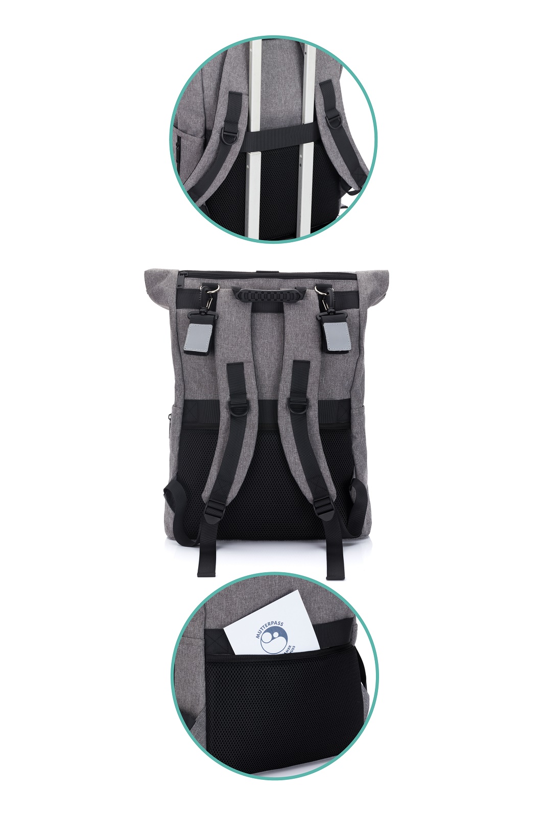 Fillikid Batoh na pleny Tokio grey melange