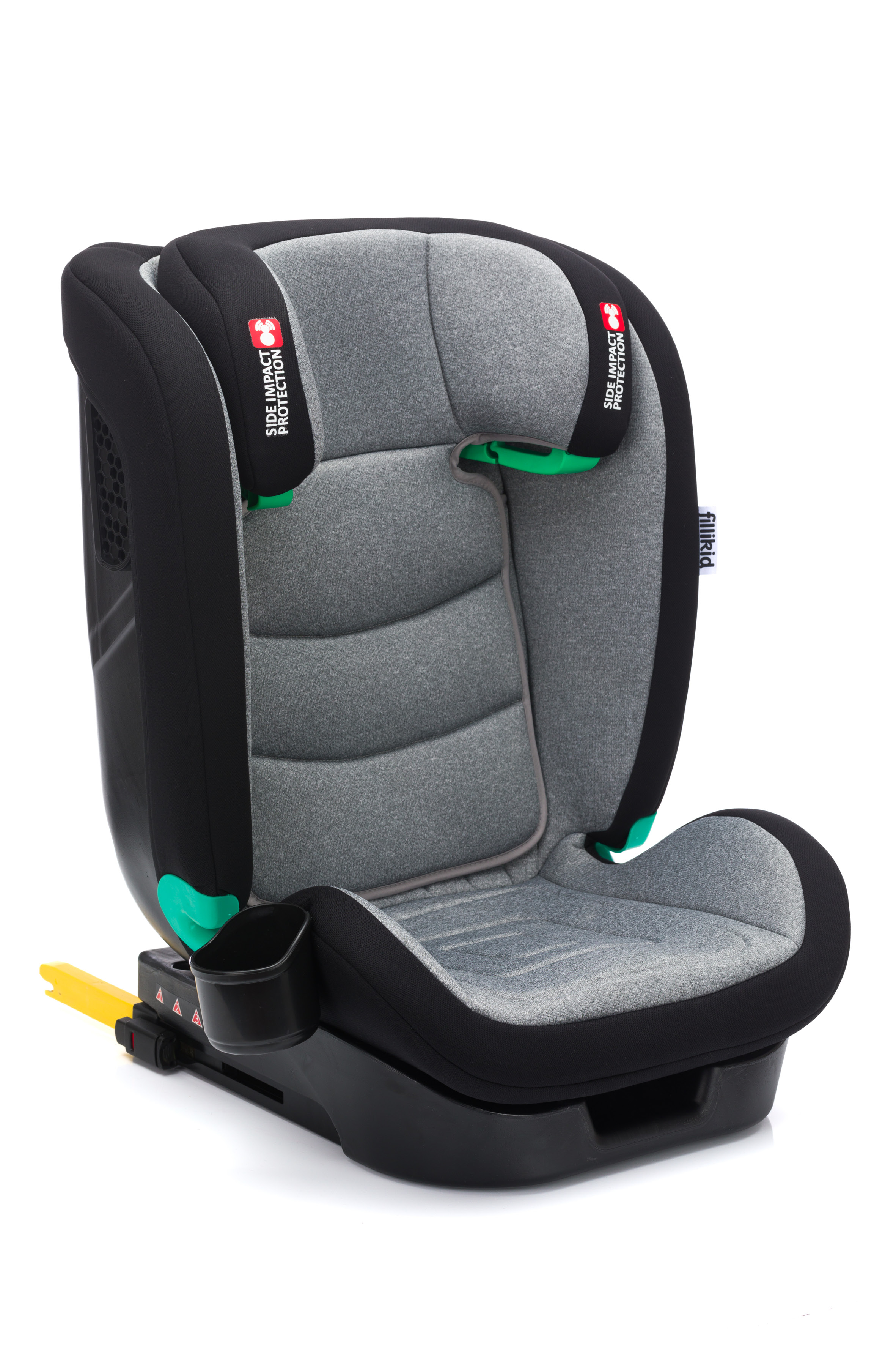 Fillikid Autosedačka Eli Pro Isofix i-size 100-150 cm grey