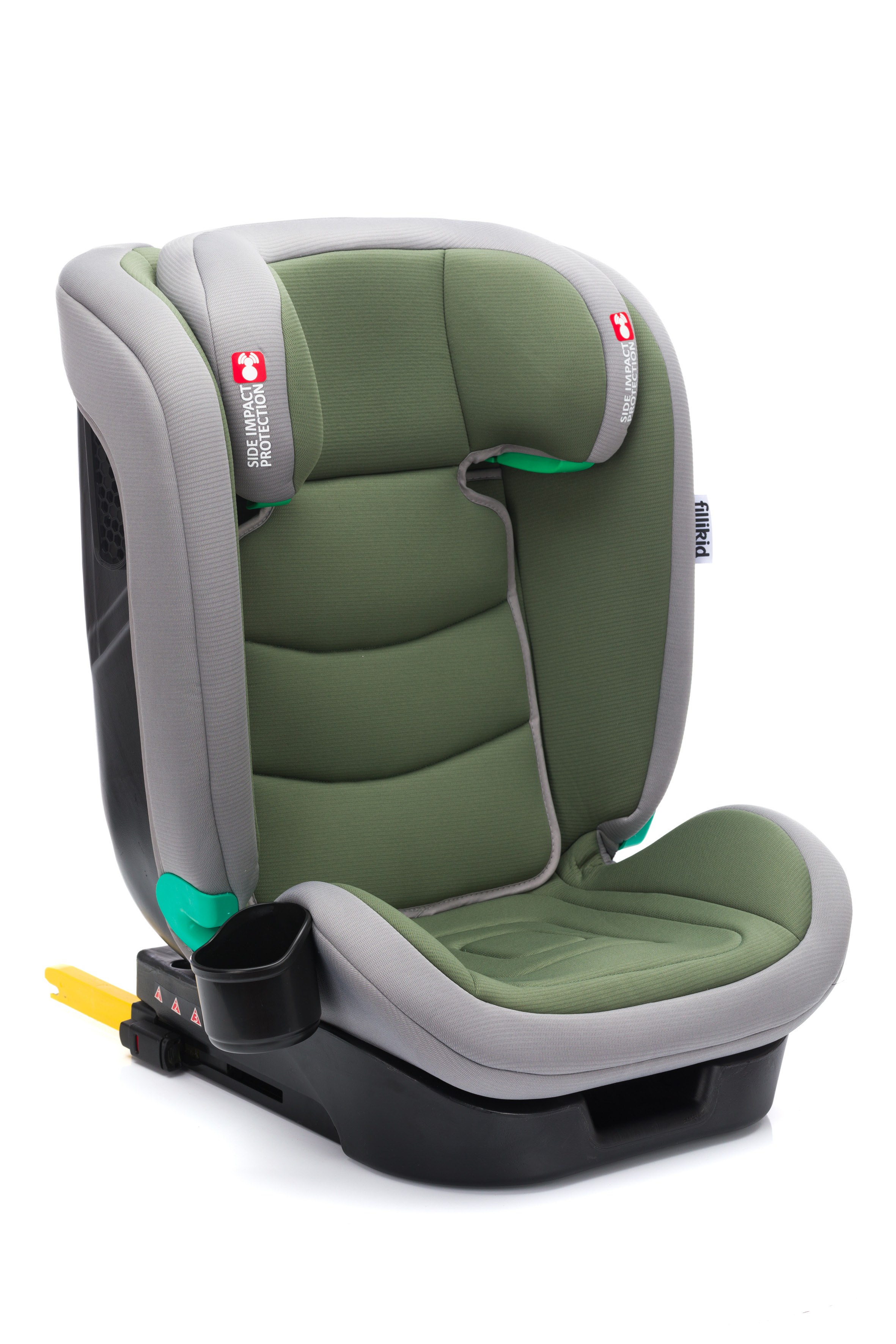 Fillikid Autosedačka Eli Pro Isofix i-size 100-150 cm green