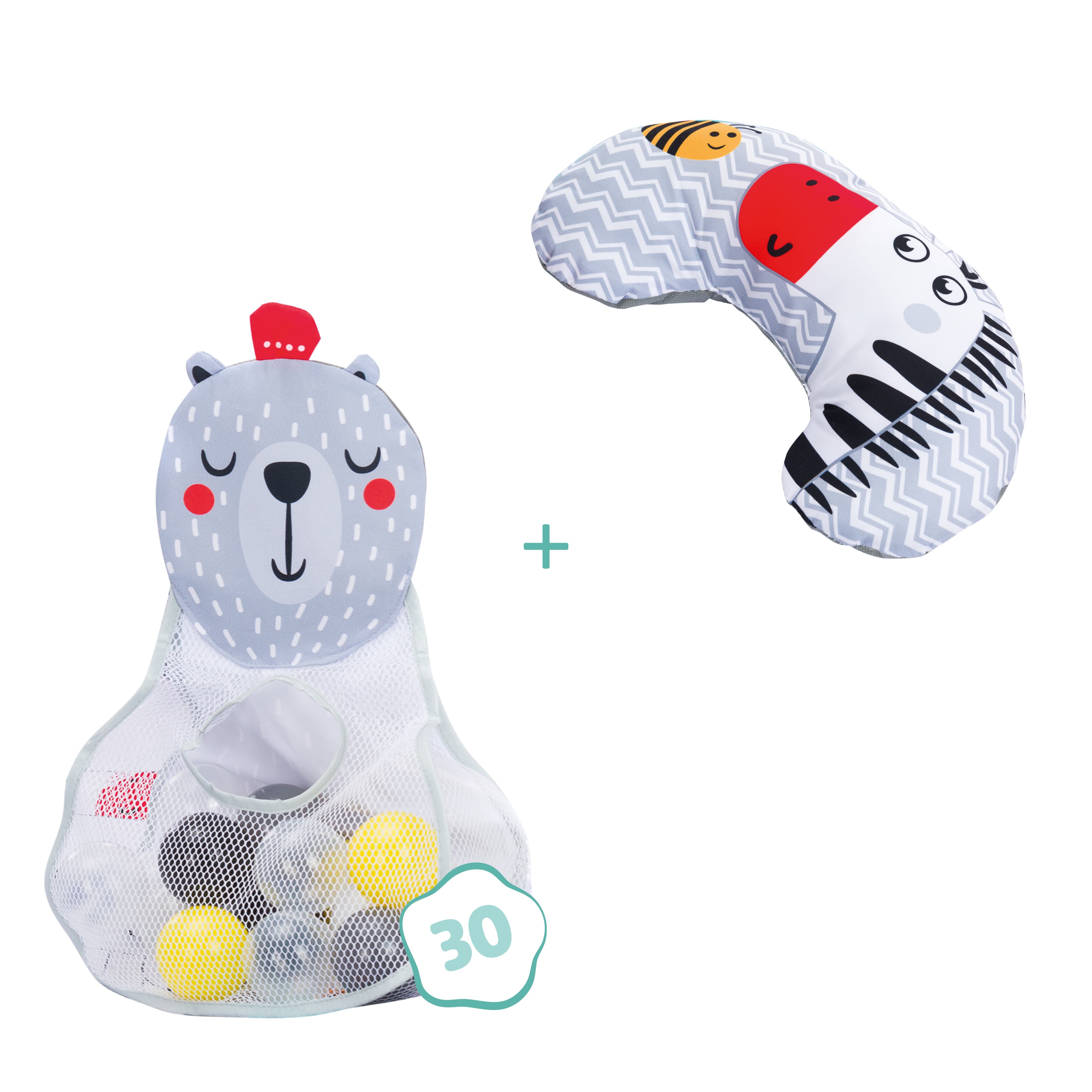 Fillikid Deka s hrazdou s míčky grey