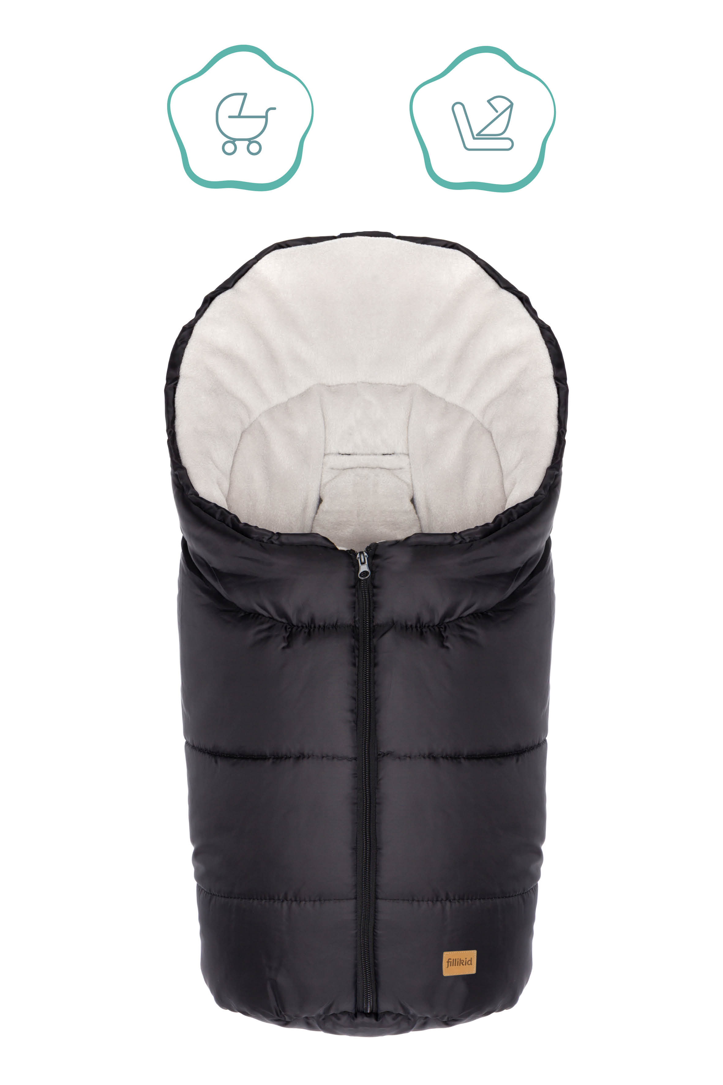 Fillikid Fusak zimní Eco Small Gr.0 black