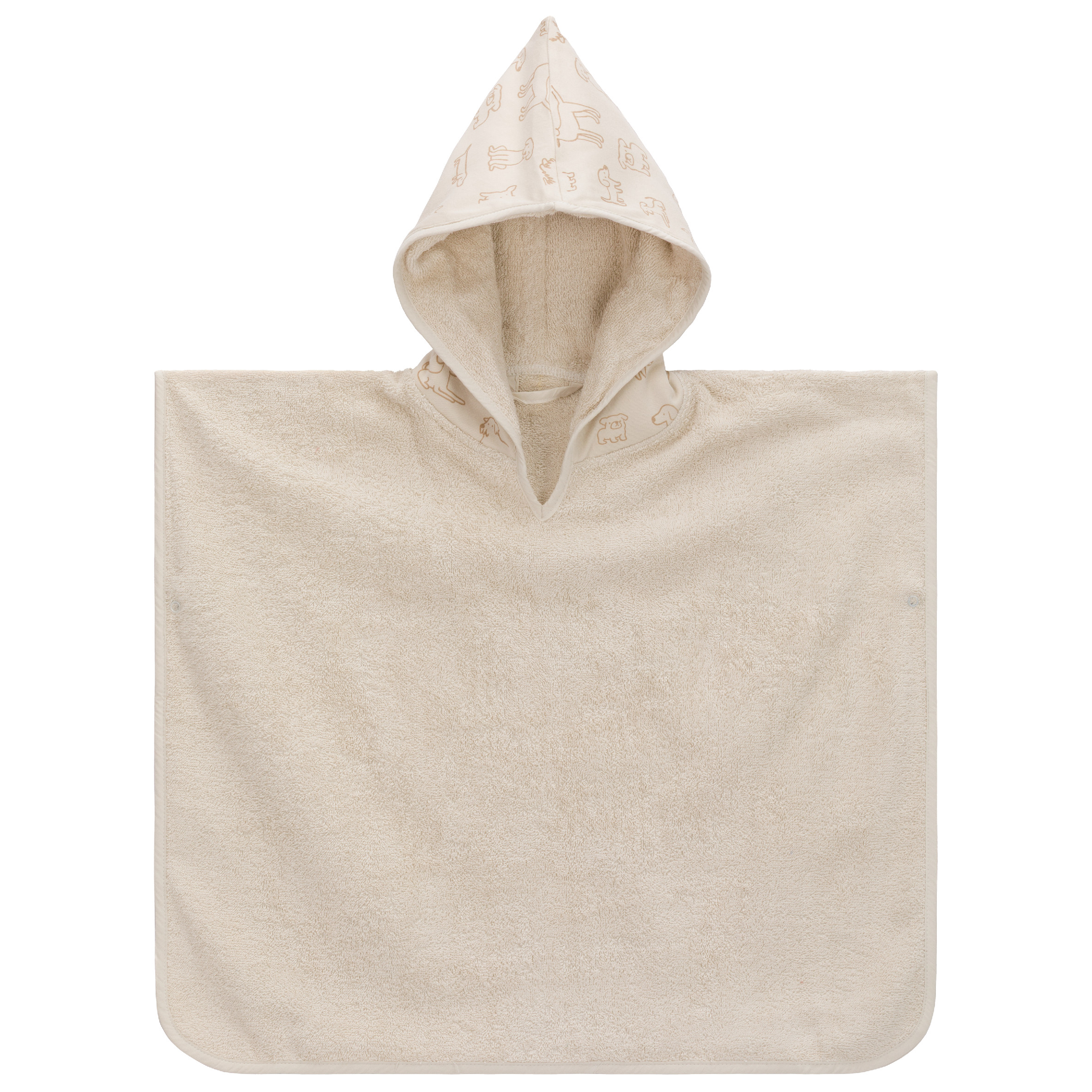 Fillikid dětské pončo dog beige