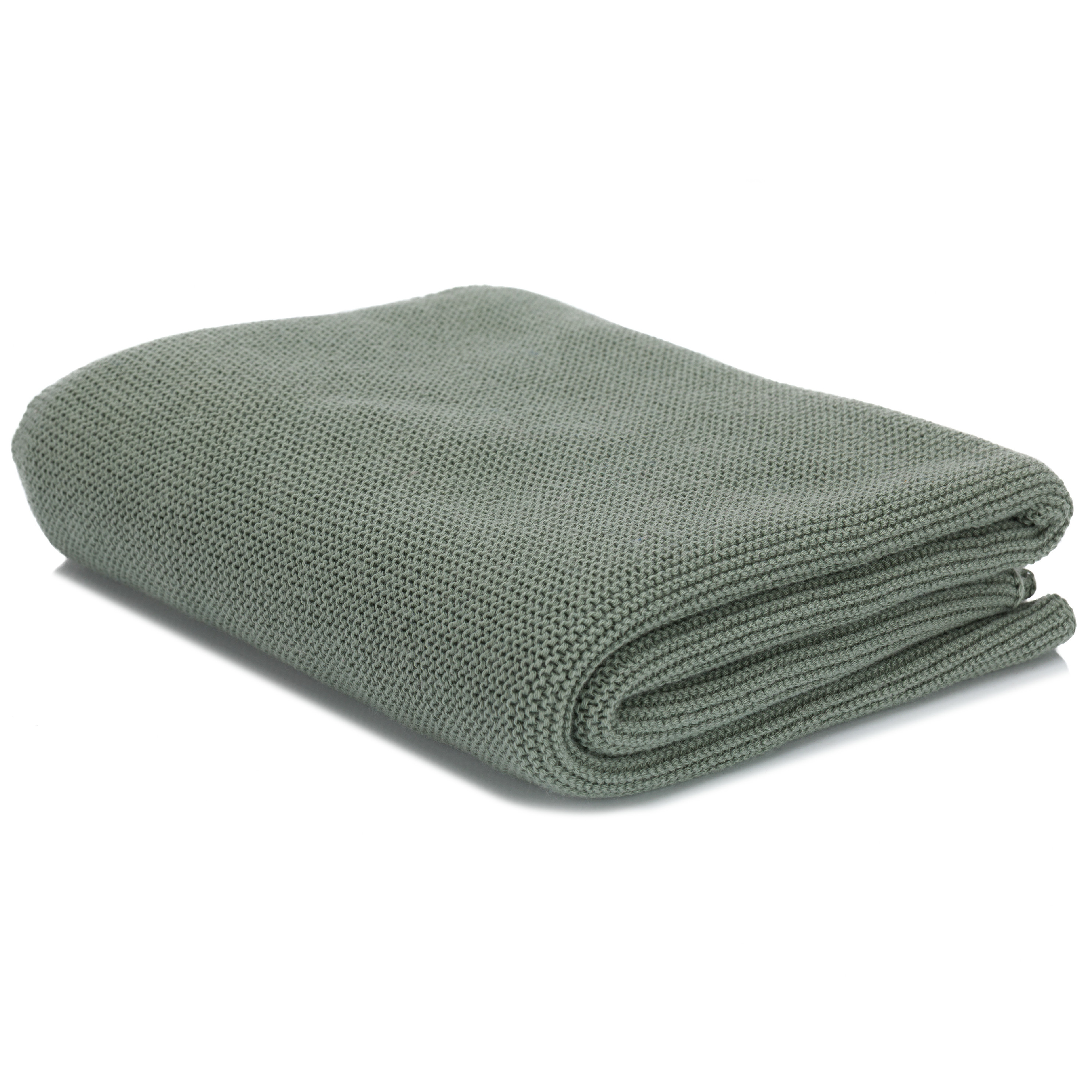Fillikid Pletená dětská deka Cosy green