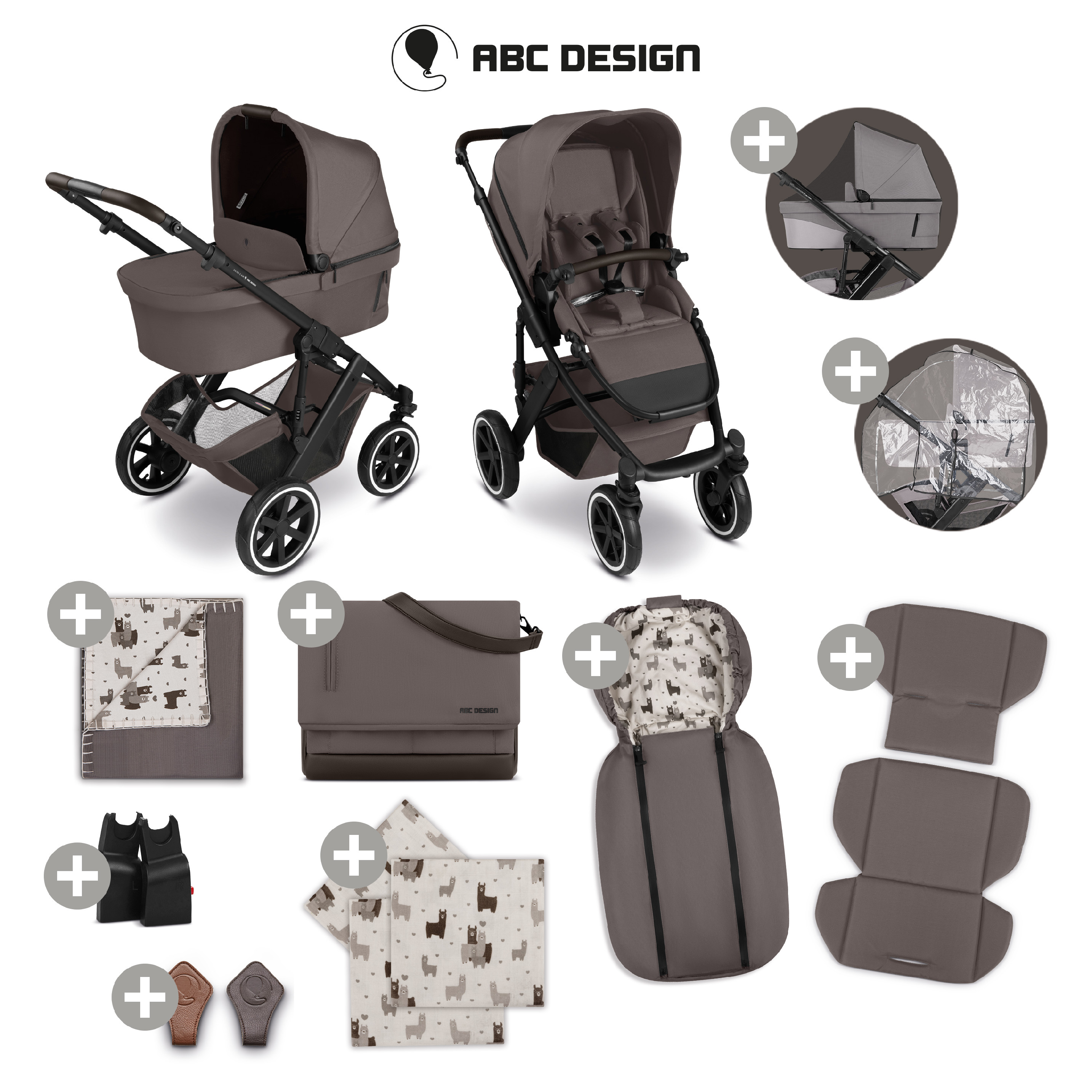 ABC Design Salsa 5 Air Starter Set marron