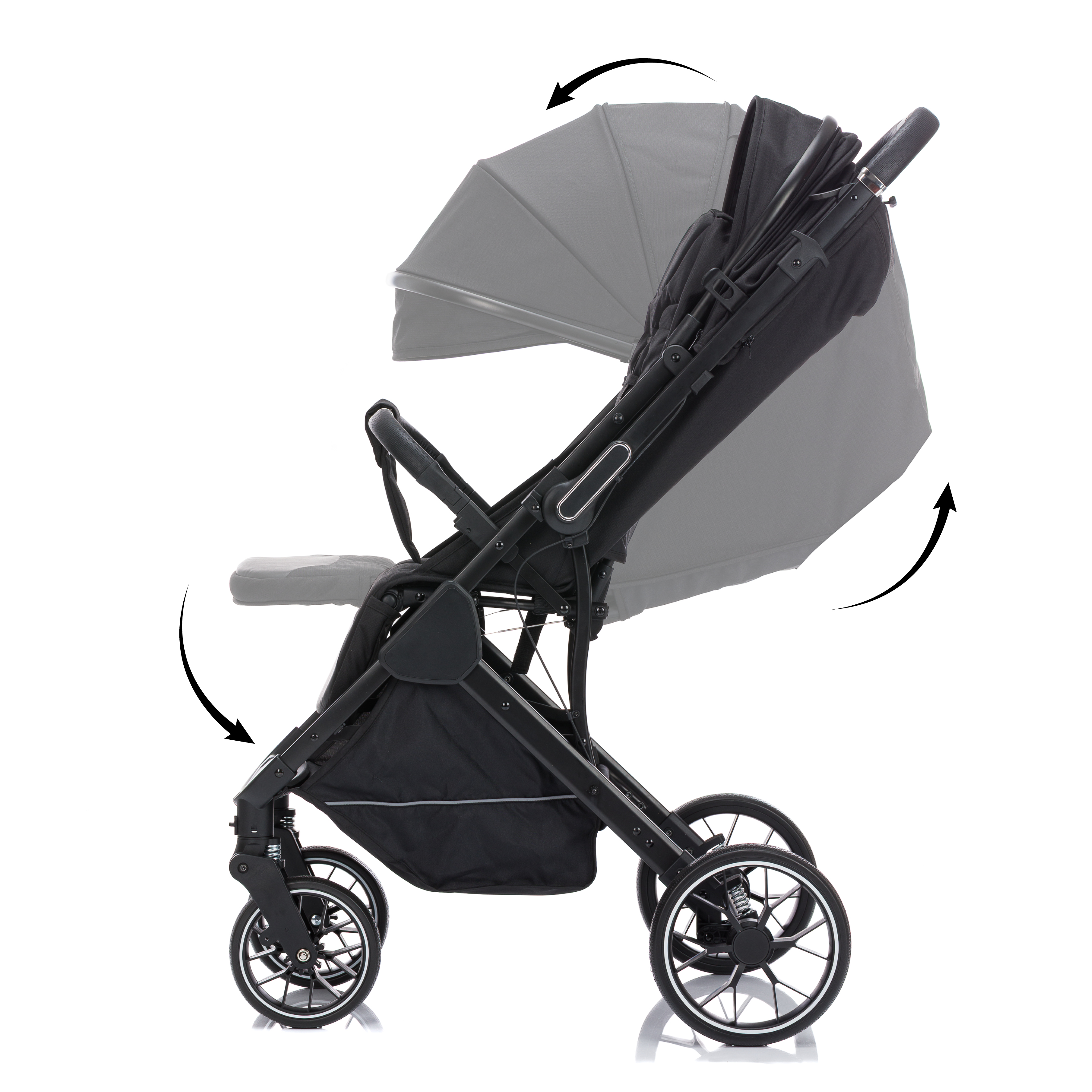 Fillikid Sportovní kočárek Axis black