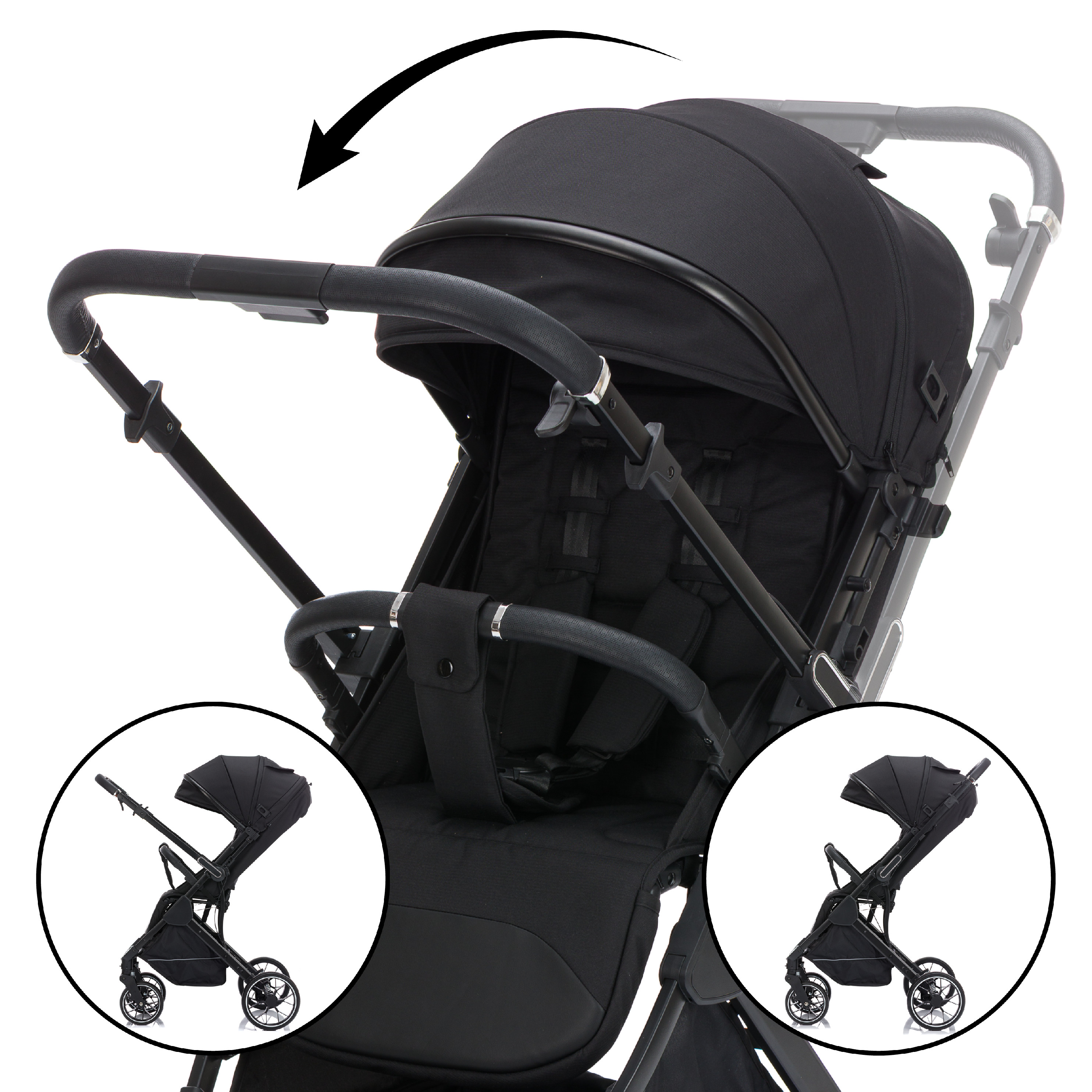 Fillikid Sportovní kočárek Axis black