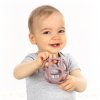 Reer Míček pro jemnou masáž při prořezávání zoubků a rozvoj motoriky Bite&Play růžový - babystar.cz