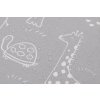 Fillikid Podložka přebalovací Safari grey 53x70 cm - babystar.cz