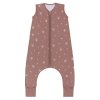 164 xx 42 Schlafsack mit Beinen & Antislip Pusteblume Rosa 2,5 TOG 01