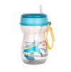 Canpol babies Inovatívna športová fľaša so slamkou Flip-Top 350 ml 9m+