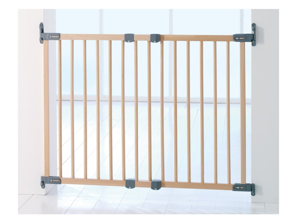 Otvorová zábrana BabyDan Flexi Fit wood