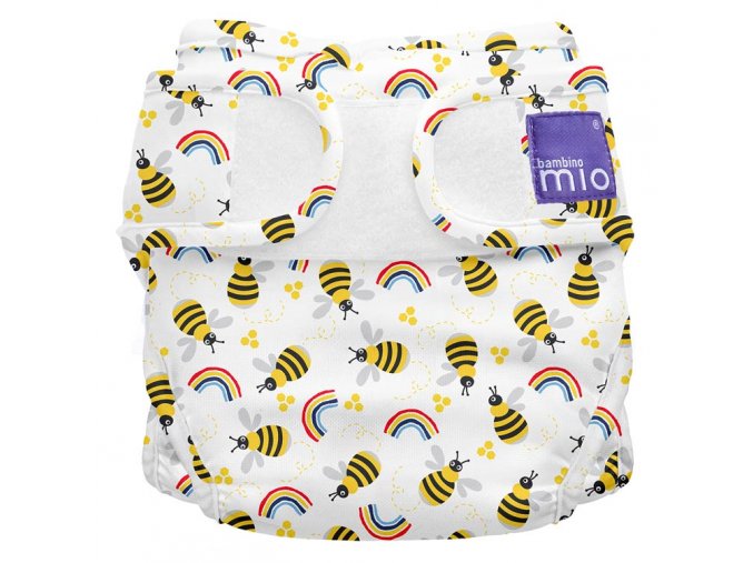 Bambino Mio Miosoft plenkové kalhotky Honeybee Hive 9-15kg
