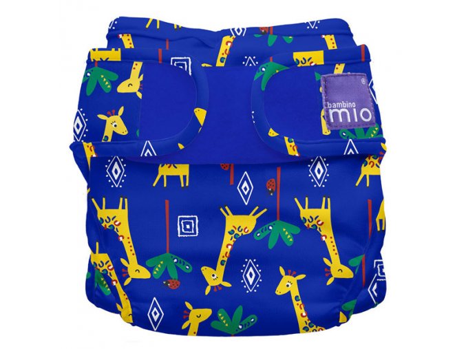 Bambino Mio Miosoft plenkové kalhotky Giraffe Jamboree 3-9kg