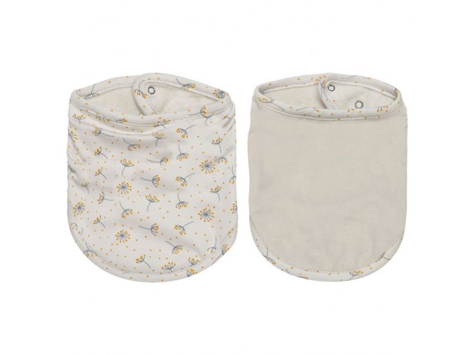 Bandana slintáček Bébé-jou Fabulous Wish Grey 2ks