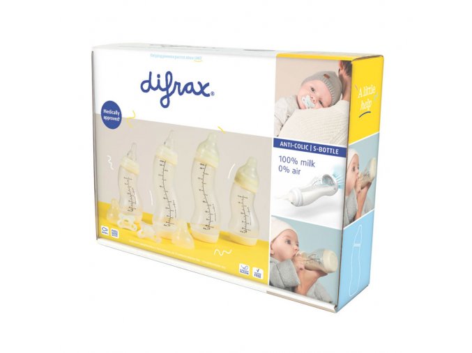 Startovací sada kojeneckých láhví Difrax