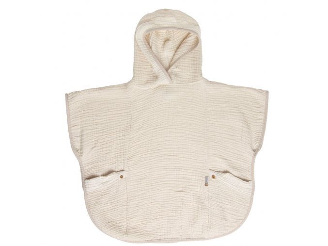 Dětské pončo Bébé-Jou Pure Cotton Sand