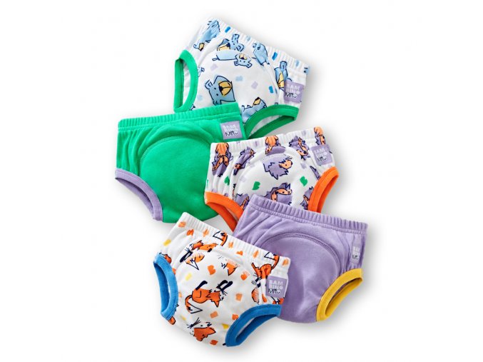 Image 1 Potty training pants 5 pack bold animals