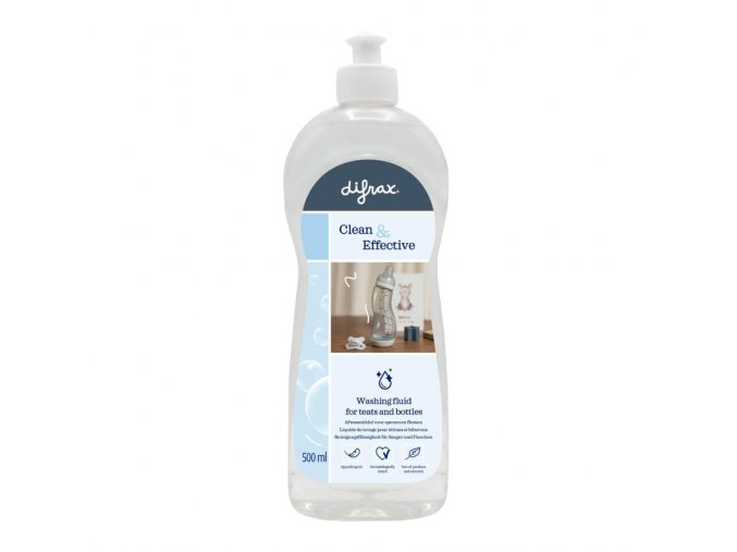 Mycí gel na dudlíky a lahvičky Difrax, 500ml