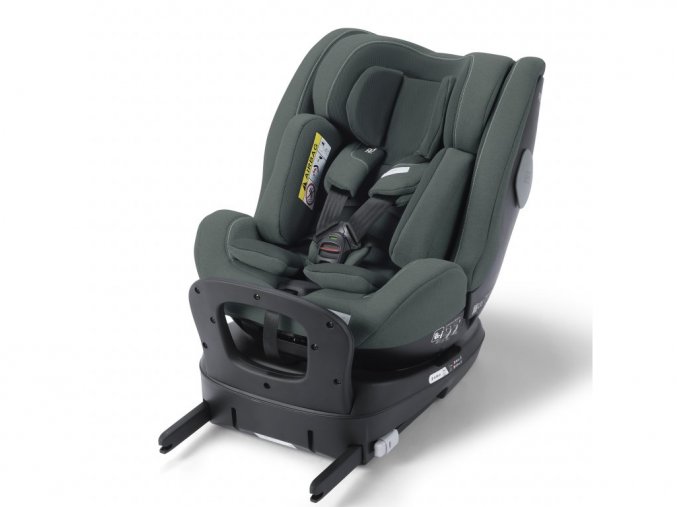 Dětská autosedačka od narození až do 7 let  Recaro salia 125 Mineral Green, zelenošedá, otočná o 360°