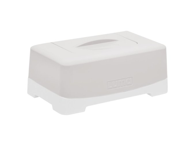 Univerzální box na vlhčené ubrousky holandské značky Luma babycare pure oat světle krémový , proti vysychání
