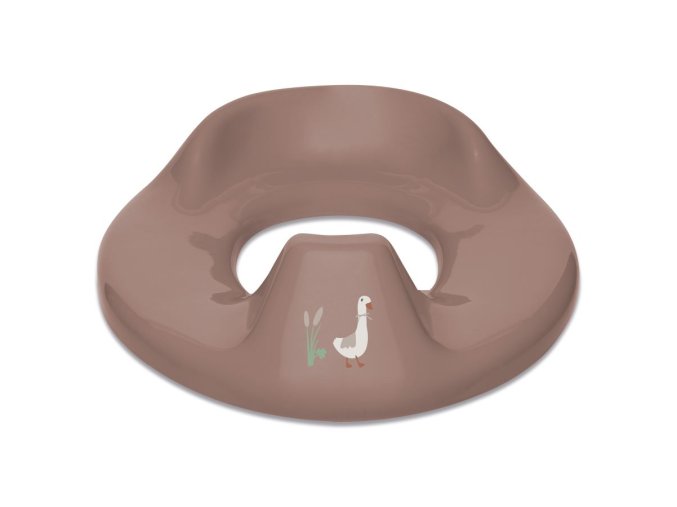 Sedátko na WC Bébé-Jou Dear Goose, hnědá, mocha mousse