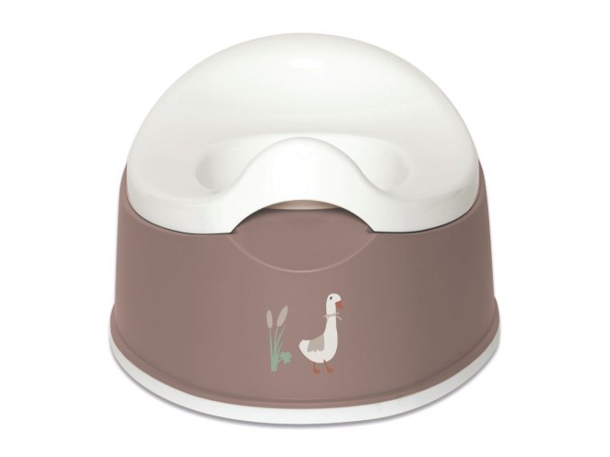 Nočník Bébé-Jou Grow Dear Goose, hnědá, mocha mousse