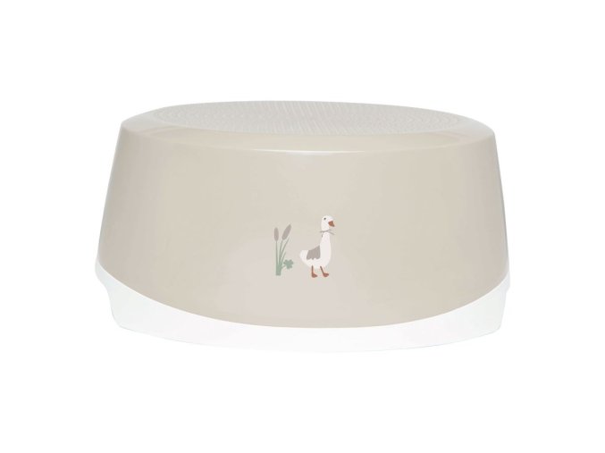 Stupátko ovál Bébé-Jou Soft Spring, béžové, taupe, kachničky