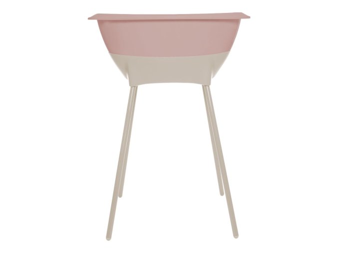 L15717+L30215 Koupací sada Luma - vanička Blush Pink se stojanem