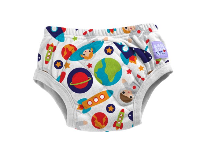 Bambino Mio učící plenky 2-3 roky Outer Space prošívané