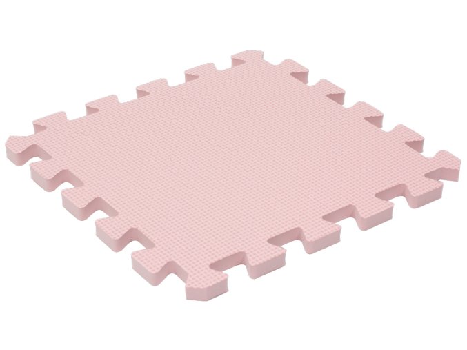 Pěnová puzzle Light Pink 31,5 x 31,5 x 1,4 cm, 1ks