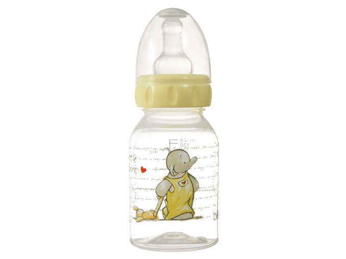 Lahvička Bébé-Jou Humphrey žlutá 125 ml