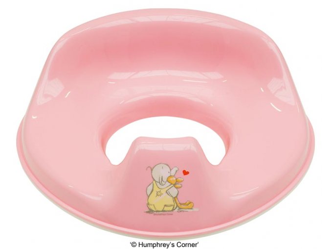 Tréninkové sedátko na toaletu Bébé-Jou Humphrey růžový  Rozbaleno z výstavy