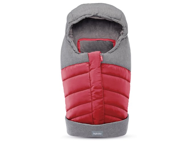 novorozenecký Inglesina Fusak NewBorn Winter Muff Red pro vaničku a autosedačkuNEWBORN WINTER MUFF RED 01