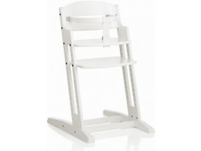 Dřevěná jídelní židlička BabyDan DanChair White