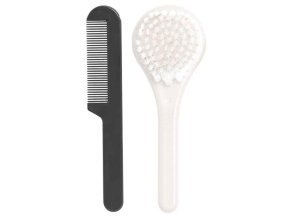 Sada Dětský hřeben a kartáč LUMA - Silk Oat pro kojence