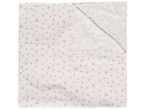 Dětská Mušelínová plenka 110x110 cm Fabulous Wish Grey z bambusu a bavlny