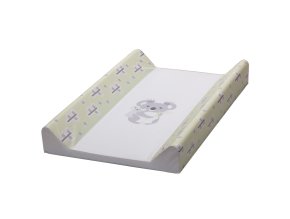 Dětská převalovací podložka s pevným dnem přes postýlku 80x50cm motiv koala zelená v akci
