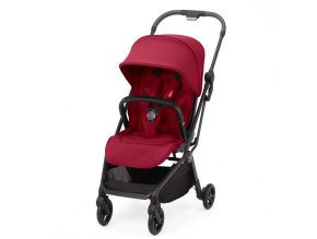 Červený sportovní kočárek Recaro Lexa Elite Garnet Red s otočnou sedačkou do 22kg