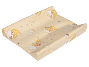 Přebalovací podložka dvoustranná 66x50 Elves meruňková v akci