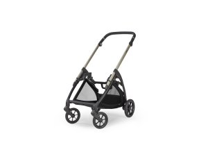 Inglesina podvozek Electa Iridium Black, Výškově nastavitelná kloubová rukojeť,  neuvěřitelně lehký, pouhých 5,5kg