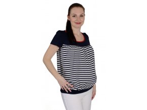 Těhotenské tričko Rialto Collet 0468 (Dámská velikost 36)