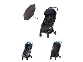 Sportovní kočárek Recaro LEXA 2025 Night Black  s balíčkem příslušenství zdarma !