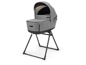 Inglesina hluboká vanička Aptica XT 2025 Canyon Grey šedá, velikosti XXL, s 5ti okénky a welcome pad a stand upem