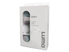 L24518 Sada pro péči Luma - Ice Blue, cenově zvýhodněná, Obsahuje koupací teploměr, manikůru, hřeben a kartáč.