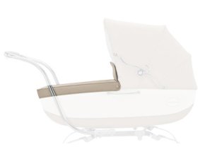 2B05K2JVN Dečka k vaničce Inglesina Classica Jacquard Vaniglia - krémový žakár.