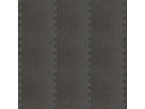 Hrací podložka puzzle s rovným okrajem Cool Gray 92x92 cm