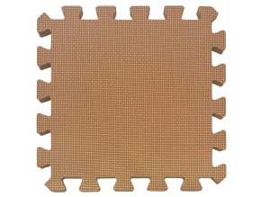 Hnědá extra vysoká pěnová puzzle Rialto Baby Brown