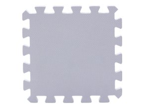 Světle šedá extra vysoká pěnová puzzle Rialto Baby Silver